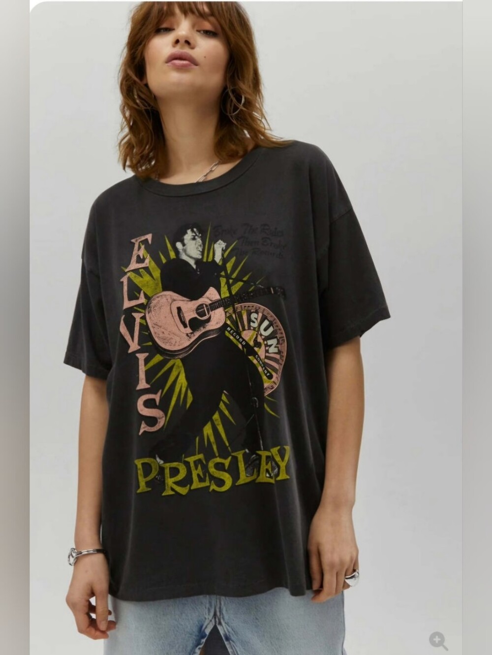 DAYDREAMER NWOT Oversized Elvis tee
